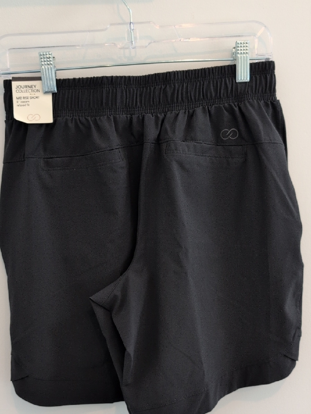 CALIA by Carrie Underwood Black Athletic Drawstring Shorts - Picture 3 of 7